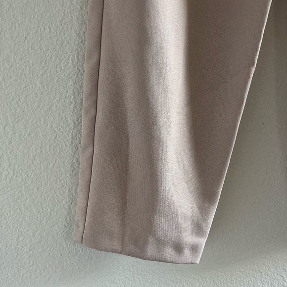 TOPSHOP | Emilie Paperbag Waist Tapered High Waist Trousers | Size 4 - Picture 10 of 11